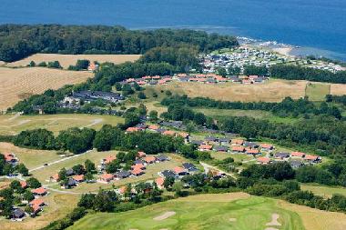 �berblick �ber die L�jt Feriencenter / Sandsk�r Strand