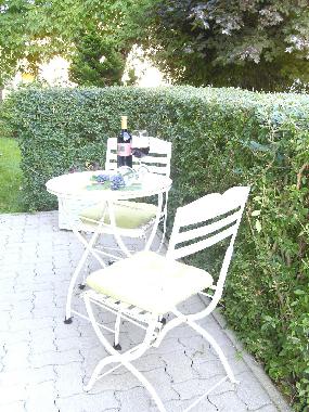 Sitzgelegenheit im Garten