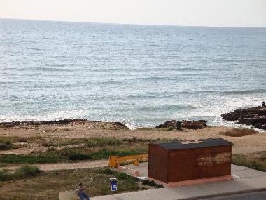 Meerblick vom Balkon aus