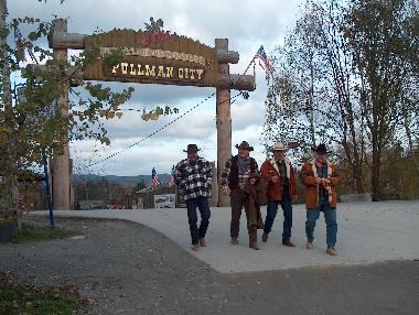 Western-Stadt Pullma-City  nach  Western-Musik-Festival