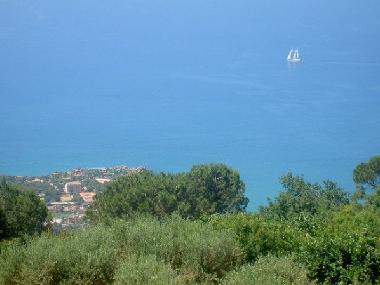 Panorama Meerblick von der Terrasse