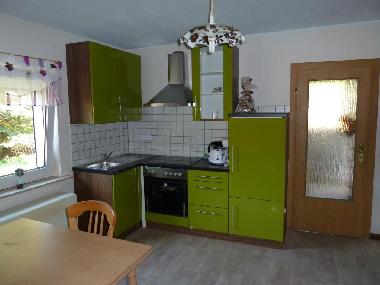 Die moderne K�che im Ferienhaus Berlinchen