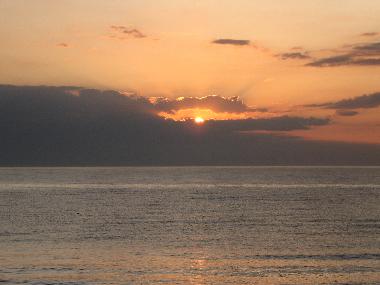 Sonnenuntergang an der Ostsee