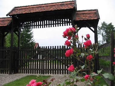Das Einfahrtstor  in den gelungenen Urlaub:-)