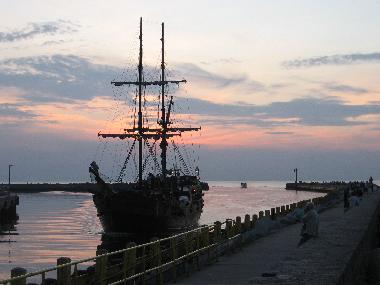 Schiffsausfl�ge in Darlowko