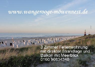 Ferienwohnung in Wangerooge (Ostfriesische Inseln) oder Ferienwohnung oder Ferienhaus