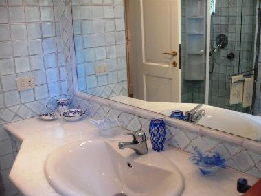 Badezimmer mit Dusche