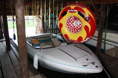 Sportboot Charter fr Wasserski + Tube