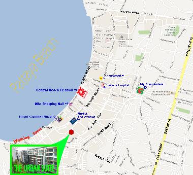 Ferienwohnung in Pattaya (Chon Buri) oder Ferienwohnung oder Ferienhaus