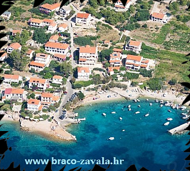 Pension in Zavala (Splitsko-Dalmatinska) oder Ferienwohnung oder Ferienhaus