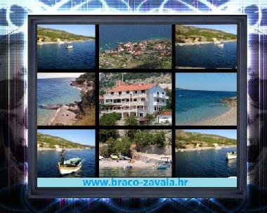 Pension in Zavala (Splitsko-Dalmatinska) oder Ferienwohnung oder Ferienhaus