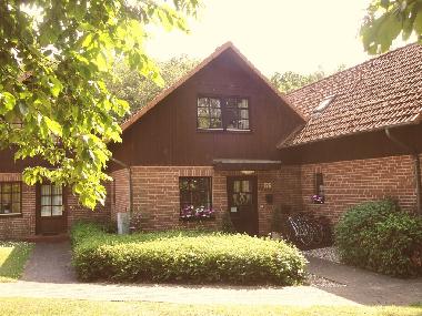 Ferienhaus Ostsee Eingang mit 4 Fahrr�der