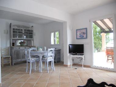 Villa in Punta Prima - Es Pujols (Formentera) oder Ferienwohnung oder Ferienhaus