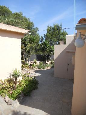 Villa in Punta Prima - Es Pujols (Formentera) oder Ferienwohnung oder Ferienhaus