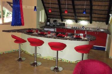 Moderne K�che mit allem was man in den Ferien ben�tigt.