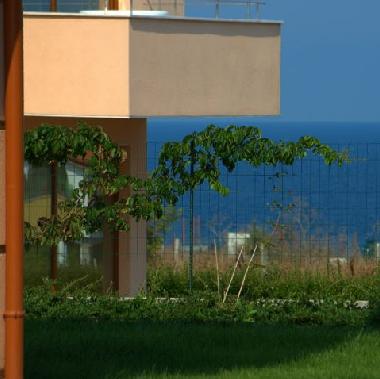 Villa Duo Garten Ausblick