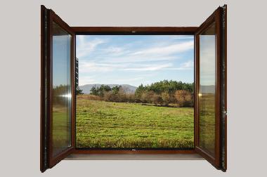 Villa Duo Wald Ausblick