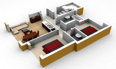 Ferienhaus in Oasis (Burgas) oder Ferienwohnung oder Ferienhaus