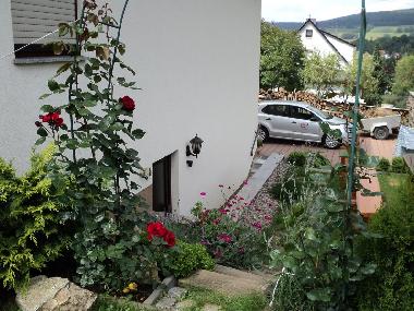 Seperater Eingang  | ferienwohnung-inselbergblick.de