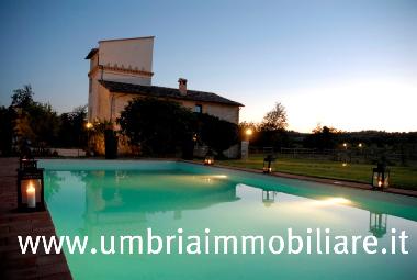 Villa in Torrececcona (Perugia) oder Ferienwohnung oder Ferienhaus