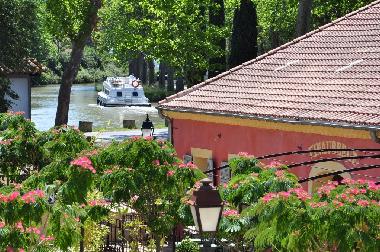 Blick auf den Canal-du-Midi