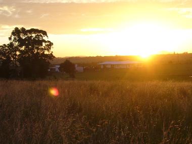 Sonnenuntergang Finca