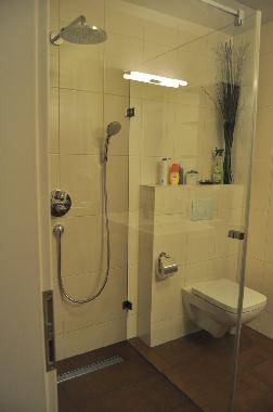 Bad 2 , Dusche, Waschtisch, Toilette,  (EG)