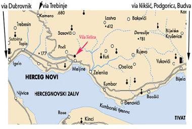 Ferienwohnung in Herceg Novi (Montenegro) oder Ferienwohnung oder Ferienhaus