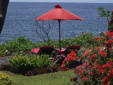 Relaxing at the beach