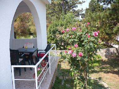 Fewo Olenader Terrasse und Garten