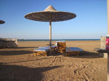 am Hotelstrand
