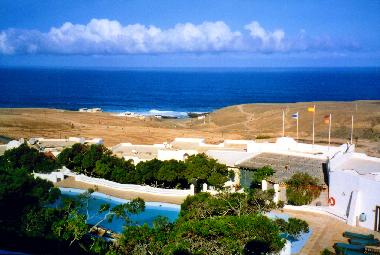 Blick auf die Umgebung und den Atlantik