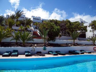 Blick auf die Sonnenterrassen