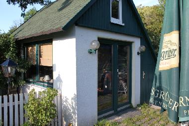 Gartenlaube mit Grillplatz f�r unsere Urlauber