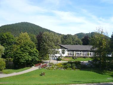 Kurparkblick vom Haus
