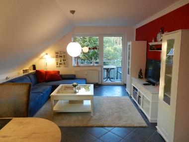 Fewo C*** - Wohnzimmer mit Homecinema