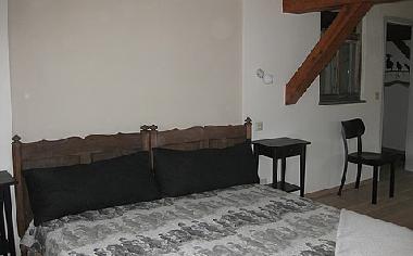 Blick in den Schlafraum