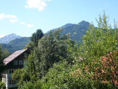 Aussicht Balkon links