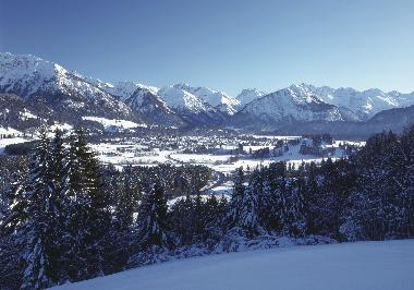 Winterpanorama Oberstdorf