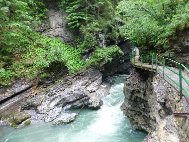 Naturwunder Breitachklamm (1,6km lang)