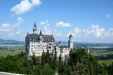 Schloss Neuschwanstein im Allgu 