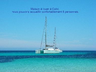 Ferienhaus in Calvi (Haute-Corse) oder Ferienwohnung oder Ferienhaus