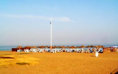 Strand gegenber des Casa Playa y Sol