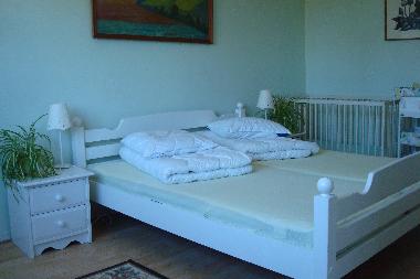 dette sov�relse ligger i forbindelse med det ene badev�relse