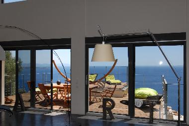 Villa in Kentrom / Agni (Kerkyra) oder Ferienwohnung oder Ferienhaus