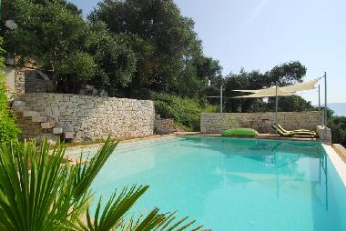 Villa in Kentrom / Agni (Kerkyra) oder Ferienwohnung oder Ferienhaus