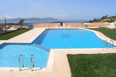 Die private Ferienwohnung Apartment Meerblick verf�gt �ber einen Gemeinschaftspool mit 137m�.