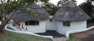 Die zwei Rondavels aus einer anderen Perspektive.