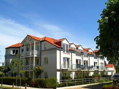 Unten li. sehen Sie Terrasse u. Eingang zur Ferienwohnung v. S�den