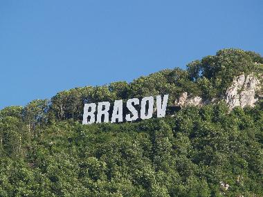 Wahrzeichen von Brasov a la Hollywood